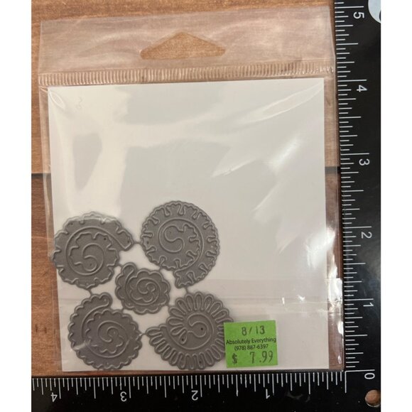 Steel Spiral Die Set For Crafting & Scrapbooking By IO Stamps DIE042-1 - Picture 2 of 2